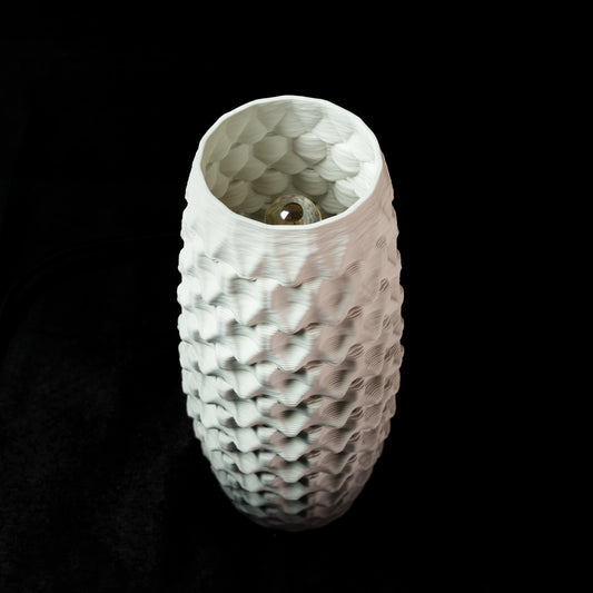 Fracta lamp in gradient porcelain, Small — Código Materia