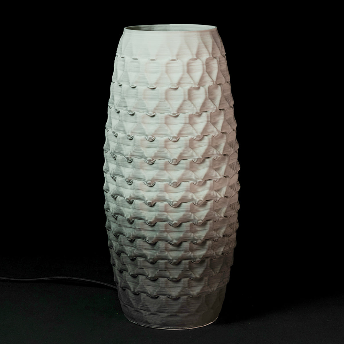 Fracta lamp in gradient porcelain, Large — Código Materia