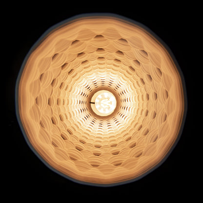 Fracta lamp in gradient porcelain, — Código Materia