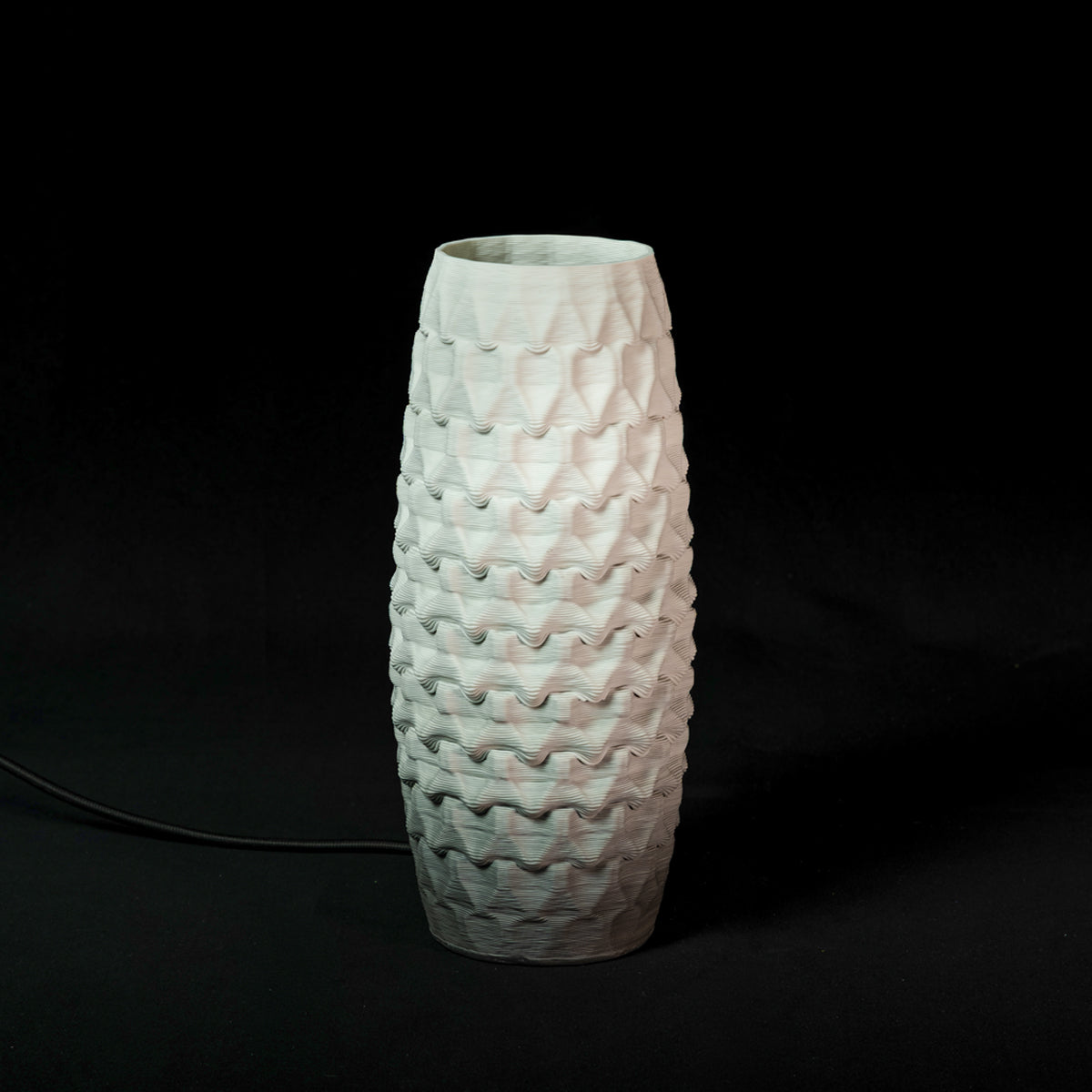 Fracta lamp in gradient porcelain, Small — Código Materia