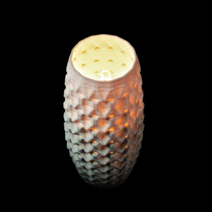 Fracta lamp in gradient porcelain, Small — Código Materia