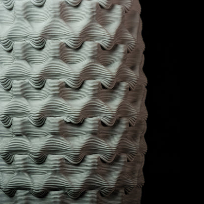 Fracta lamp in gradient porcelain, Small — Código Materia